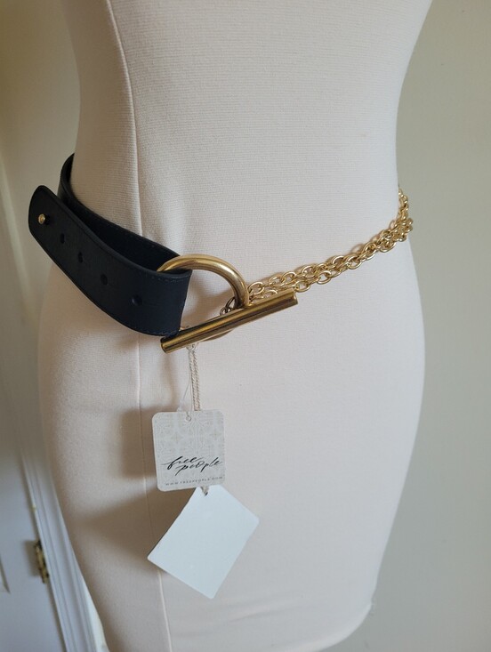 Free People Naomi Waist Leather Belt